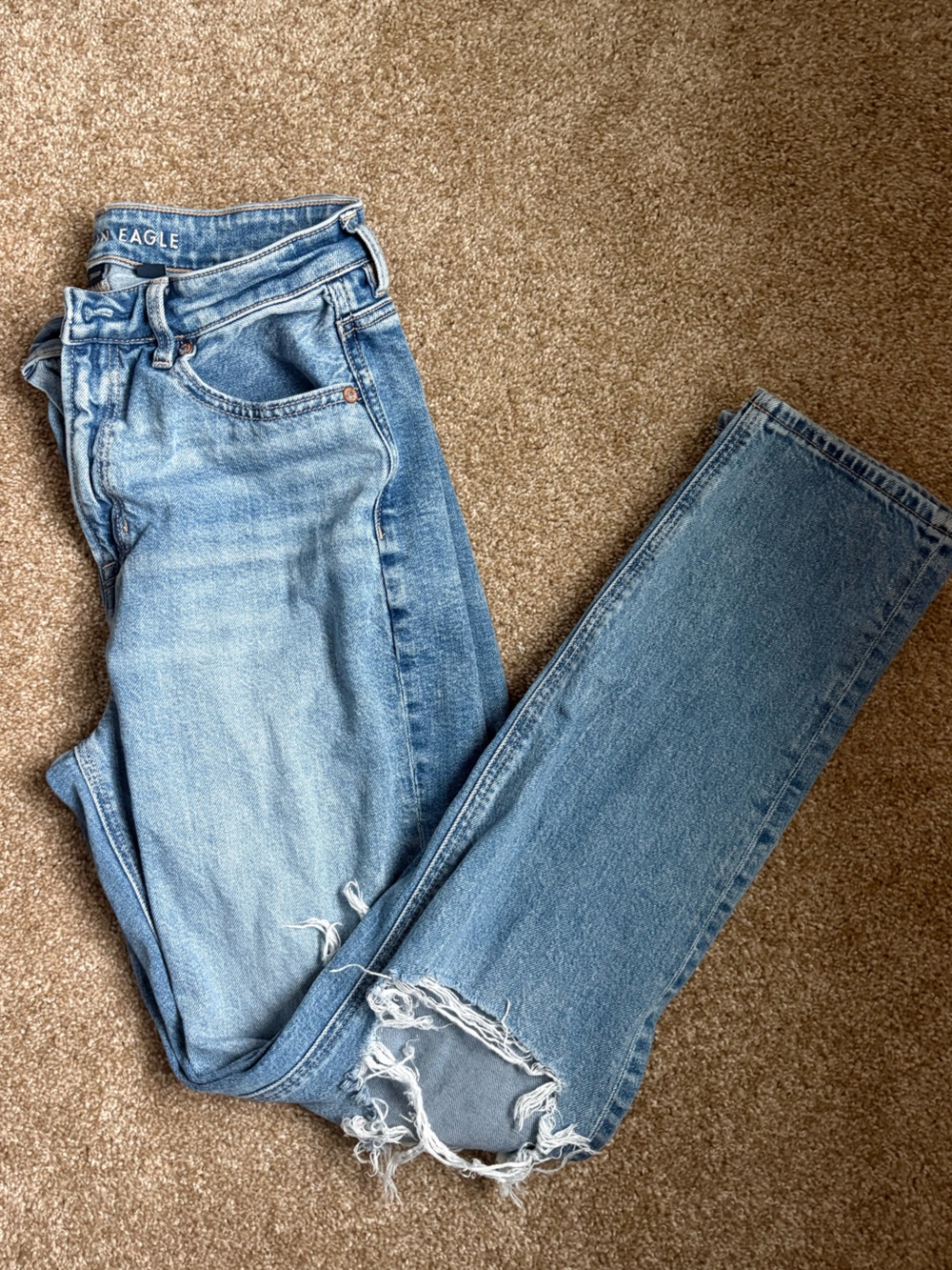 American Eagle Outfitters Light Blue Straight Men’s Jeans